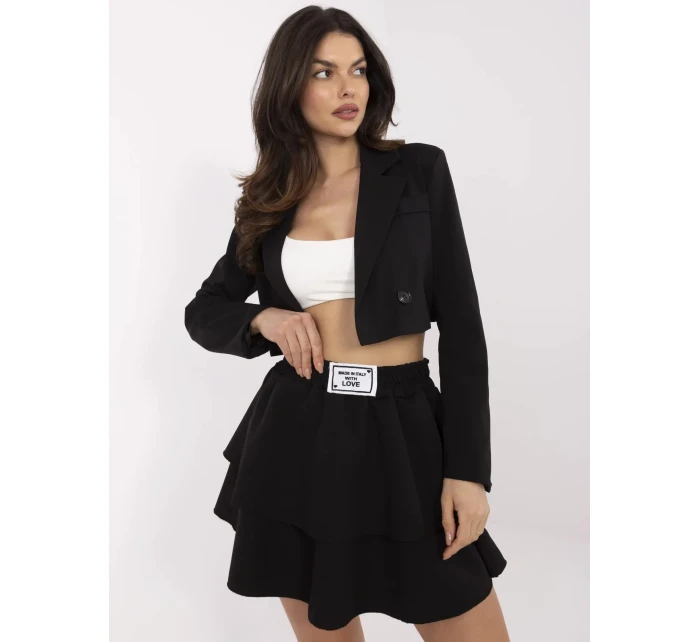 Sukňa MI SD G9123 1,25 čierna Sukňa MI SD G9123 1,25 čierna