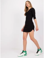 Šaty RV SK model 17047469 černá - FPrice Šaty RV SK model 17047469 černá - FPrice