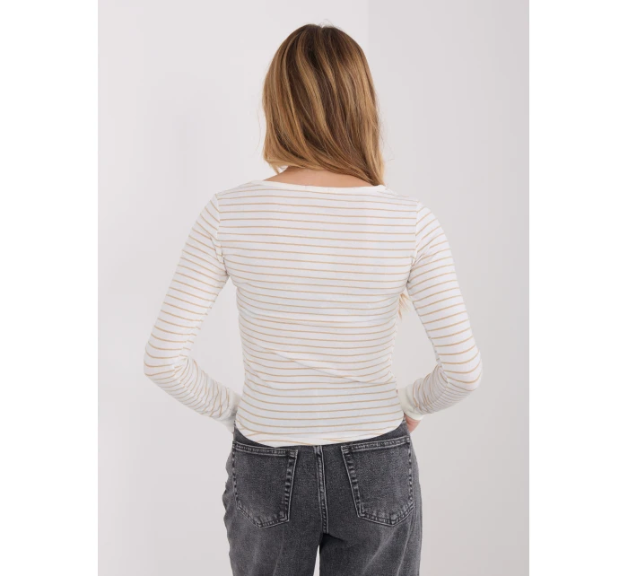Blúzka WT BZ A1271.49 biela a béžová