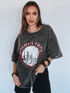 dámské tričko tmavě šedé Dstreet model 21977323 - FashionStreet