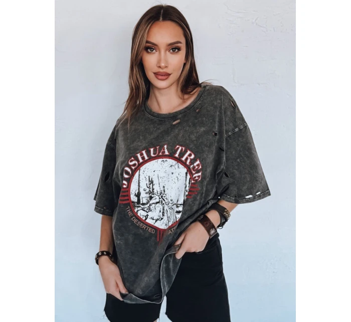 dámské tričko tmavě šedé Dstreet model 21977323 - FashionStreet