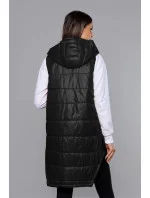 Čierna vesta s geometrickou spodnou časťou (B0122-1) Čierna vesta s geometrickou spodnou časťou (B0122-1)