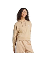 Dámská mikina s kapucí Essentials French Terry Quarter Zip beige model 21730224 - ADIDAS