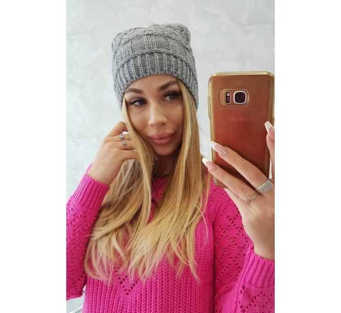 Fleecová čiapka Marta K231 tmavo šedá Fleecová čiapka Marta K231 tmavo šedá