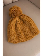 Čiapka s fleecom Idalia K284 horčicová Čiapka s fleecom Idalia K284 horčicová