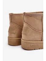 Dziecięce Śniegowce Ocieplane Beżowe Big Star MM374056