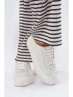 Dámské tenisky na platformě Big Star model 21693218 Bílé - Big Star Shoes