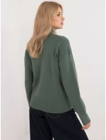Sweter model 20497669 ciemny zielony - FPrice