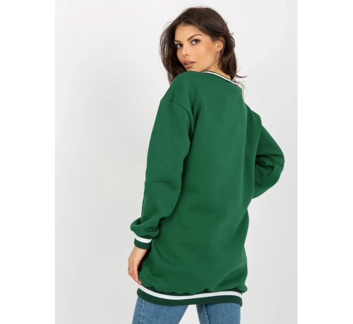 Mikina EM BL 776.19 tmavo zelená Mikina EM BL 776.19 tmavo zelená