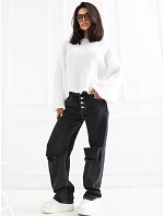 Sweter PM SW model 22334111 ecru - FPrice Sweter PM SW model 22334111 ecru - FPrice