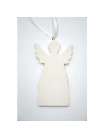 SADA DVOCH DIY anjelských príveskov 5x0,5x10,5 cm SADA DVOCH DIY anjelských príveskov 5x0,5x10,5 cm