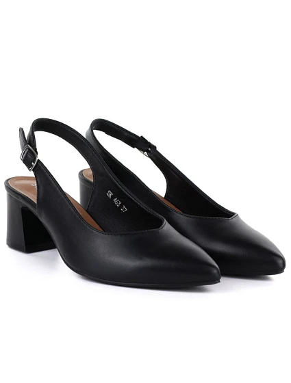 Dámské lodičky s páskem černé Sergio model 22099505 - LEONE