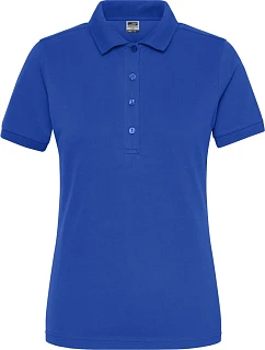 JN Dámské pracovní elastické bio polo Solid 02. royal model 22531894 - Daiber