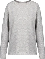 Kariban K 471 Dámska mikina oversize 20.K471 svetlosivá melírovaná
