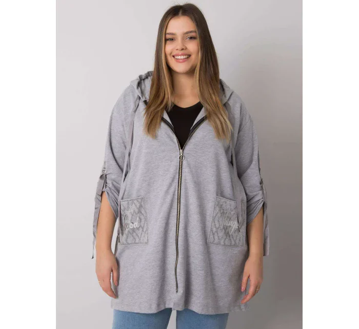 Mikina RV BL 6795.84 sivá Mikina RV BL 6795.84 sivá