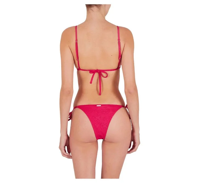 Dámske dvojdielne plavky 262616 4R323 01975 Raspberry - Emporio Armani