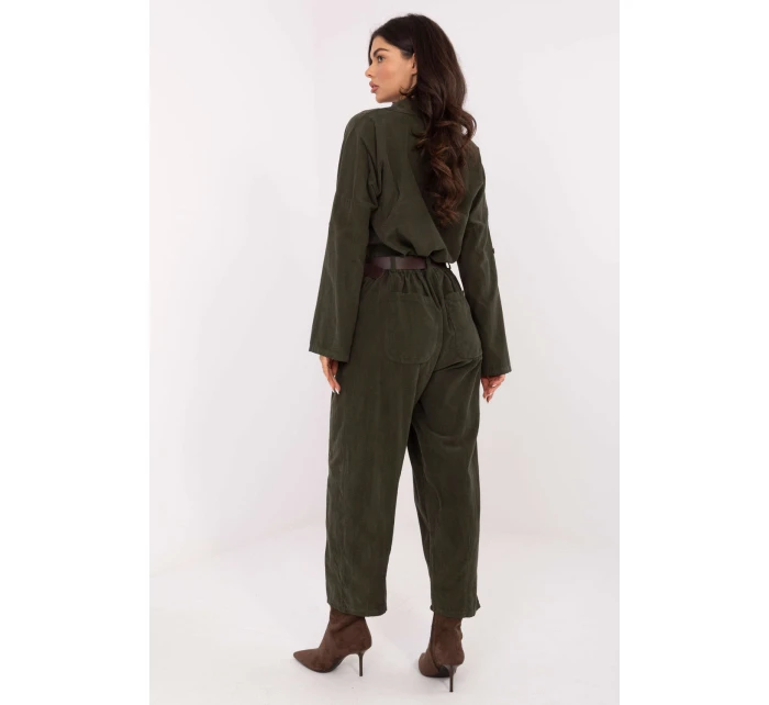 Šnúrové nohavice model 220817 Taliansko Moda