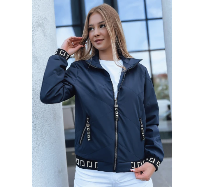 HERA FashionStreet dámsky tmavomodrý bomber TY3784