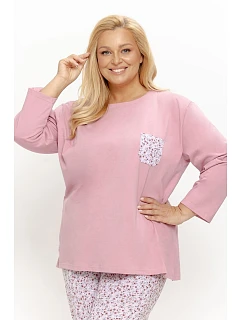 Pyžamo Taro 3656 Agnessa dlouhé rukávy 4XL–6XL Z26