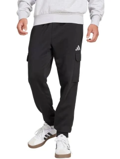 Pánské kalhoty Essentials Fleece Cargo black model 21465419 - ADIDAS