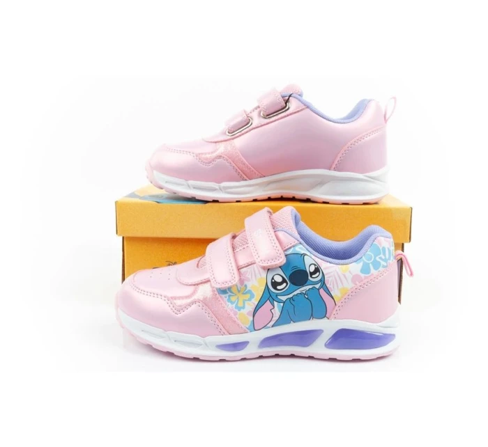 model 21736607 dětská sportovní obuv tenisky lehké suchý zip LED - Leomil