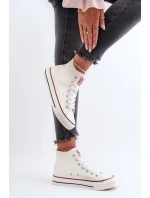 Dámské vysoké tenisky Big Star model 21654781 bílé - Big Star Shoes