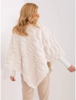 Poncho AT ecru model 19367683 - FPrice Poncho AT ecru model 19367683 - FPrice