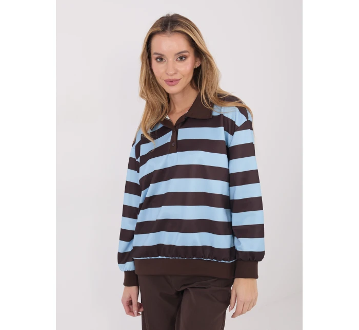 Bluzka IT BZ model 21834262 jasny niebieski - FPrice Bluzka IT BZ model 21834262 jasny niebieski - FPrice