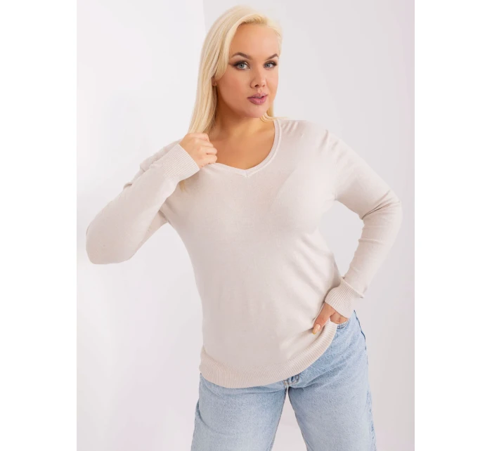 Sweter PM SW PM model 19319110 jasny beżowy - FPrice