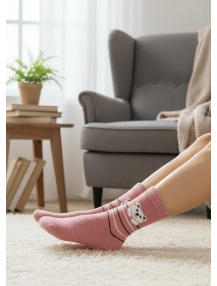 WiK 002 Dámske ponožky Angora 323 35-42