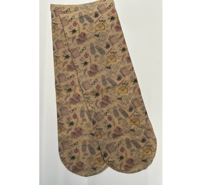 Dámske vzorované ponožky Magnetism lycra 20 den