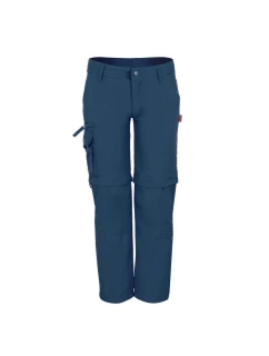 Dětské kalhoty na zip pro chlapce/dívky Kids Pants Slim Fit blue model 22191275 - Trollkids