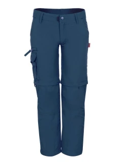 Dětské kalhoty na zip pro chlapce/dívky Kids Pants Slim Fit blue model 22191275 - Trollkids