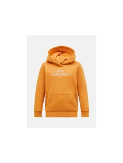 Bluza Peak Performance Jr Original Hood pomarańczowy