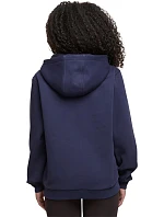 BY 290 Dámská mikina s kapucí z těžké bavlny "Fluffy" model 22469894 navy - Build your Brand