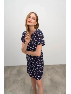 Vamp - Dámska nočná košeľa 16320 - Vamp