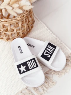 Detské letné papuče Big Star - biele