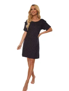 Dámská noční košile s krátkými rukávy model 15088545 - De Lafense