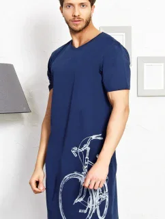 Pánska nočná košeľa s krátkym rukávom Bicycle