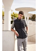 JN Pánská fleecová vesta 02. dark melange/black model 22414765 - Daiber