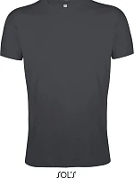 SOL'S Regent Fit Pánske tričko „Slim Fit“ 25.0553 tmavošedé