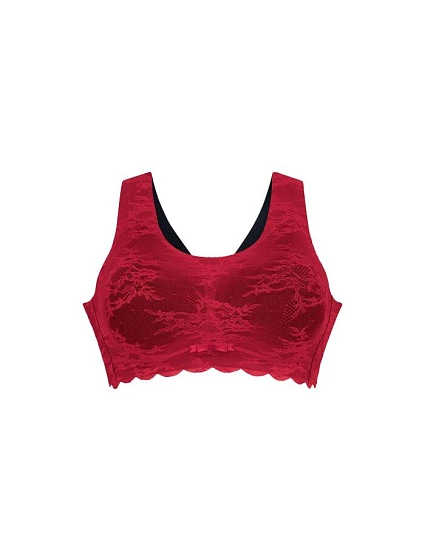 Essential Lace braletka s pěnovou výztuží model 21188910 červená - Anita Classix Essential Lace braletka s pěnovou výztuží model 21188910 červená - Anita Classix