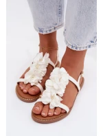 Dámské sandály Ploché S  Bílé model 21961030 - Boto