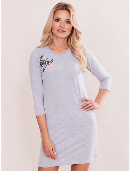 Šaty EN SK 1404.59 sivá Šaty EN SK 1404.59 sivá