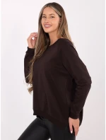 Mikina RV BL 5850.11X tmavohnedá Mikina RV BL 5850.11X tmavohnedá