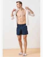 Pánské plavky tm. modré model 20256280 - Emporio Armani Pánské plavky tm. modré model 20256280 - Emporio Armani