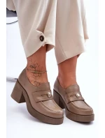 Poltopánky na podpätku model 183950 Step in style