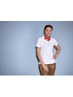 JN 715 Dámské piqué polo v stylu white/red white model 22488637 - Daiber JN 715 Dámské piqué polo v stylu white/red white model 22488637 - Daiber