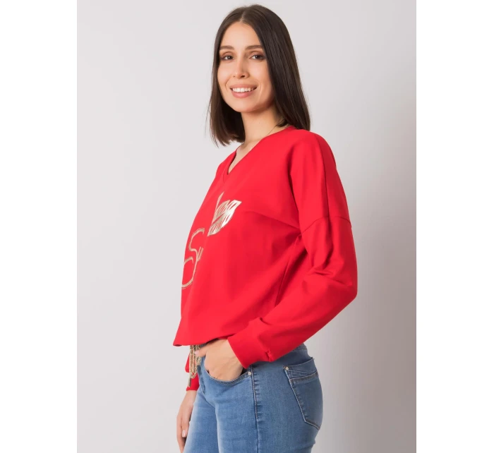 Halenka RV BZ model 16292297 červená - FPrice