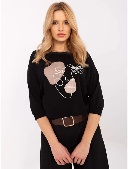 Blúzka RV BZ A265.25 čierna